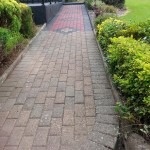 revamping old cobble paving with sealer